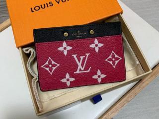 【M81282】 LOUIS VUITTON ルイヴィトン モノグラム・アンプラント カードケース スーパーコピー 22新作 ポルト カルト・サーンプル 財布＆小物