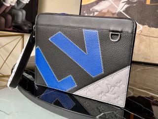 【M81310】 LOUIS VUITTON ルイヴィトン バッグ コピー 22新作 STANDING POUCH ポシェット・ヴォワヤージュ メンズ クラッチバッグ