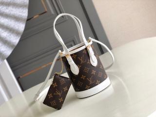 【M81489】 LOUIS VUITTON ルイヴィトン モノグラム バッグ コピー 22新作 NANO BUCKET ナノ・バケット レディース ショルダーバッグ