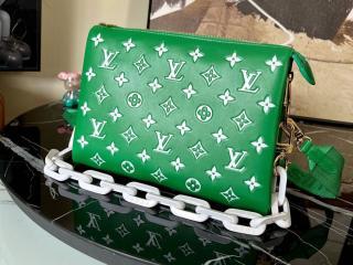 【M20760】 LOUIS VUITTON ルイヴィトン モノグラム バッグ スーパーコピー 22新作 COUSSIN クッサン PM レディース ショルダーバッグ 2色可選択