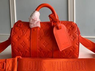 【M20930】 LOUIS VUITTON ルイヴィトン モノグラム・アンプラント バッグ スーパーコピー 22新作 キーポル・バンドリエール 25 メンズ ショルダーバッグ