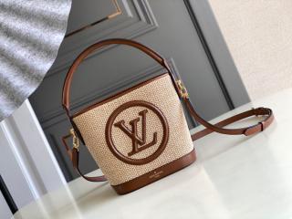 【M59962】 LOUIS VUITTON ルイヴィトン バッグ コピー 22新作 プティ・バケット レディース ショルダーバッグ 2色可選択 キャラメル