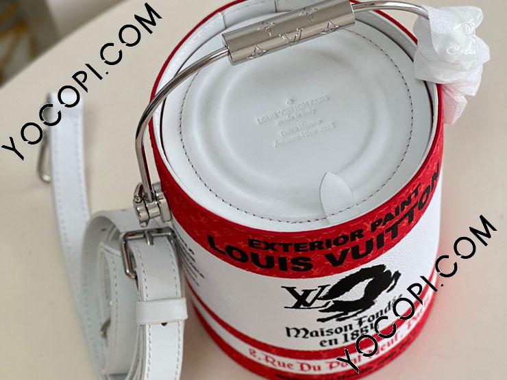 極美品LOUIS VUITTON 外装用ペイント缶 ベルト付き