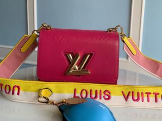 【M20693】 LOUIS VUITTON ルイヴィトン エピ バッグ スーパーコピー 22新作 TWIST ツイスト PM レディース ショルダーバッグ