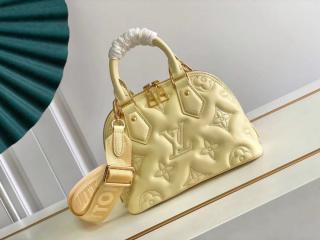 【M59821】 LOUIS VUITTON ルイヴィトン モノグラム・パターン バッグ コピー 22新作 ALMA アルマ BB レディース ショルダーバッグ バナナ