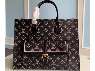 【M46154】 LOUIS VUITTON ルイヴィトン モノグラム バッグ スーパーコピー 22新作 ONTHEGO オンザゴー MM レディース トートバッグ