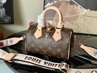 【M46234】 LOUIS VUITTON ルイヴィトン モノグラム バッグ コピー 22新作 スピーディ・バンドリエール 20 レディース ショルダーバッグ