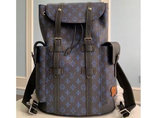【M46338】 LOUIS VUITTON ルイヴィトン モノグラム バッグ スーパーコピー 22新款 CHRISTOPHER クリストファー MM メンズ バックパック