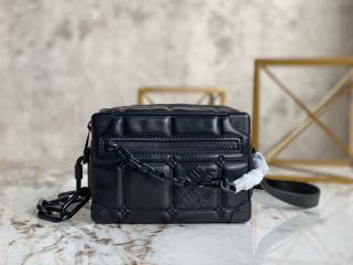 【M81611】 LOUIS VUITTON ルイヴィトン パフィ・ダミエ バッグ コピー 22新款 MINI SOFT TRUNK ミニ・ソフトトランク メンズ ショルダーバッグ
