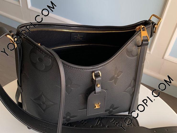 [ルイヴィトン]キャリオールPMアンプレントブラック LOUIS VUITTON ルイヴィトン キャリーオールジップ モノグラム
