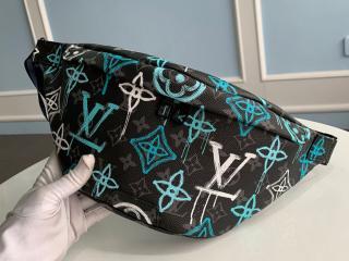 【M21397】 LOUIS VUITTON ルイヴィトン モノグラム・エクリプス バッグ スーパーコピー 22新款 DISCOVERY ディスカバリー･バムバッグ PM メンズ ボディバッグ