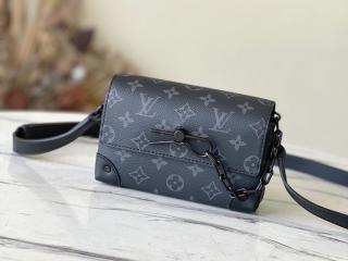 【M81783】 LOUIS VUITTON ルイヴィトン モノグラム・エクリプス バッグ スーパーコピー 22新作 STEAMER スティーマー・ウエアラブル ウォレット メンズ ショルダーバッグ