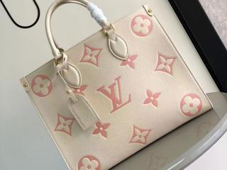 【M21575】 LOUIS VUITTON ルイヴィトン モノグラム・アンプラント バッグ コピー 23新作 ONTHEGO オンザゴー MM レディース トートバッグ