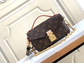 【M46279】 LOUIS VUITTON ルイヴィトン モノグラム バッグ コピー 23新作 POCHETTE MÉTIS EAST WEST ポシェットメティス レディース ショルダーバッグ