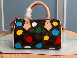 【M81979】 LOUIS VUITTON ルイヴィトン モノグラム バッグ スーパーコピー 23新作 NANO SPEEDY ナノ・スピーディ レディース ショルダーバッグ
