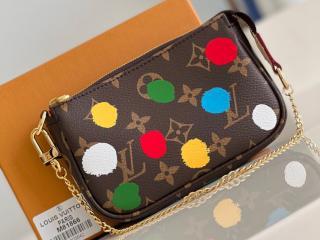 【M81866】 LOUIS VUITTON ルイヴィトン モノグラム バッグ スーパーコピー 23新作 LV × YK POCHETTE ACCESSOIRES ミニ･ポシェット･アクセソワール  チェーンバッグ