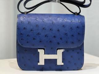 【Cst18Och07】 Hermes エルメス バッグ スーパーコピー Constance コンスタンス 18 ダチョウ レディース ショルダーバッグ