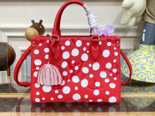 【M46412】 LOUIS VUITTON ルイヴィトン モノグラム・アンプラント バッグ スーパーコピー 23新作 LV × YK ONTHEGO オンザゴー PM レディース トートバッグ