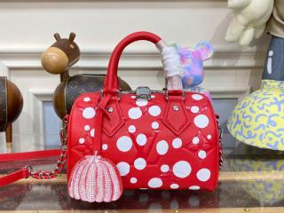 【M46411】 LOUIS VUITTON ルイヴィトン モノグラム・アンプラント バッグ コピー 23新作 LV × YK SPEEDY スピーディ・バンドリエール 20 レディース ショルダーバッグ