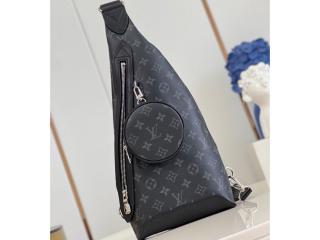 【M30936】 LOUIS VUITTON ルイヴィトン モノグラム・エクリプス バッグ スーパーコピー 23新作 DUO デュオ・スリングバッグ メンズ ボディバッグ