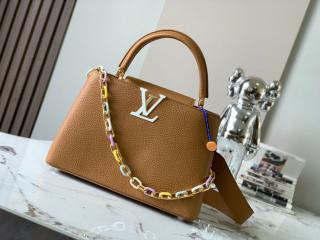 【M21652】 LOUIS VUITTON ルイヴィトン バッグ スーパーコピー 23新作 Capucines カプシーヌ MM レディース ショルダーバッグ 3サイズ選択可