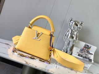 【M21798】 LOUIS VUITTON ルイヴィトン バッグ コピー 23新作 Capucines カプシーヌ Mini レディース ショルダーバッグ 3サイズ選択可