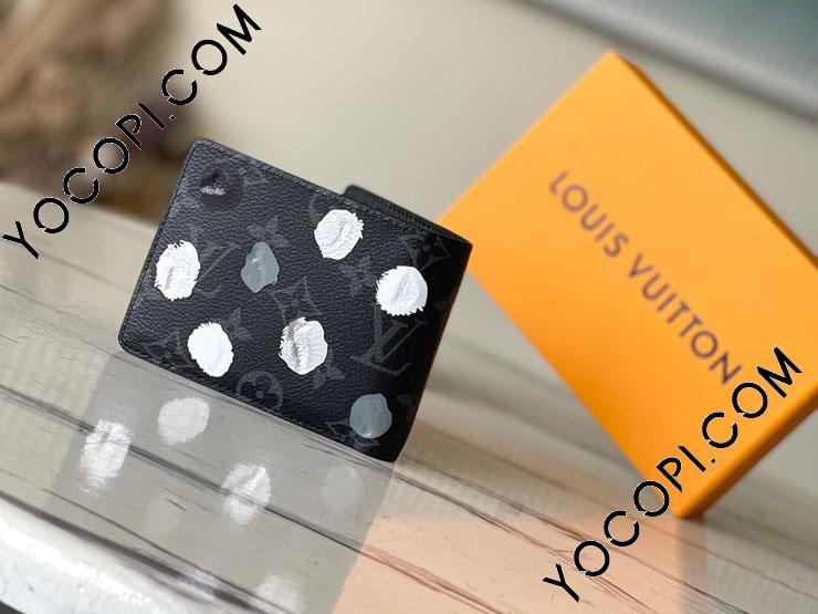 【極美品】ルイヴィトン モノグラム 二つ折り財布 ミュルティプル メンズ ルイヴィトン 財布 LOUIS VUITTON 財布 メンズ 二つ折り財布