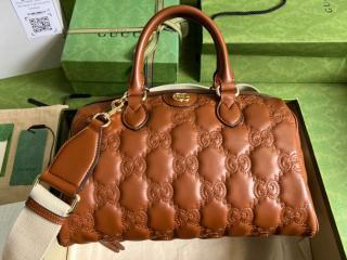 【702242-4】 GUCCI グッチ バッグ コピー GGマトラッセ レザー ミディアム バッグ レディース ショルダーバッグ