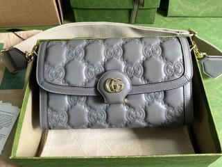 【724529-3】 GUCCI グッチ バッグ コピー 23年新款 GG Matelassé マテラッセ スモール レディース ショルダーバッグ