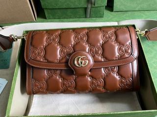 【724529-4】 GUCCI グッチ バッグ スーパーコピー 23年新款 GG Matelassé マテラッセ スモール レディース ショルダーバッグ