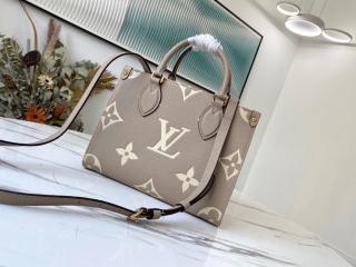 【M45779】 LOUIS VUITTON ルイヴィトン モノグラム・アンプラント バッグ スーパーコピー 23新作 ONTHEGO オンザゴー PM レディース トートバッグ