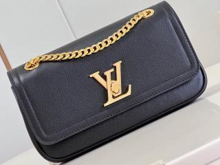【M22303】 LOUIS VUITTON ルイヴィトン バッグ スーパーコピー 23新作 LOCKME EAST WEST ロックミー・チェーン レディース ショルダーバッグ