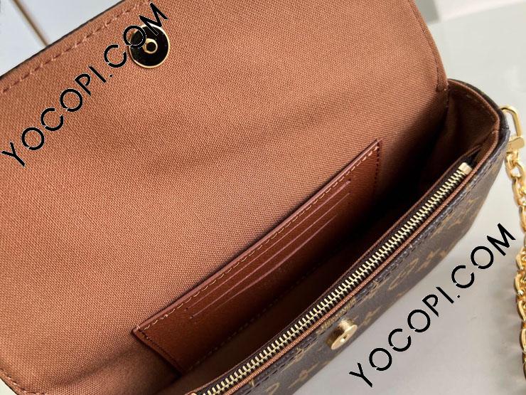 【極美品】ルイヴィトン☆ ゴールド 純正ウォレット チェーン ルイヴィトン LOUIS VUITTON ウォレットチェーン アコルディオン