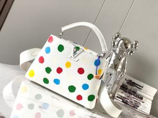 【M21637】 LOUIS VUITTON ルイヴィトン バッグ スーパーコピー 23新作 LV × YK CAPUCINES カプシーヌ BB レディース ショルダーバッグ