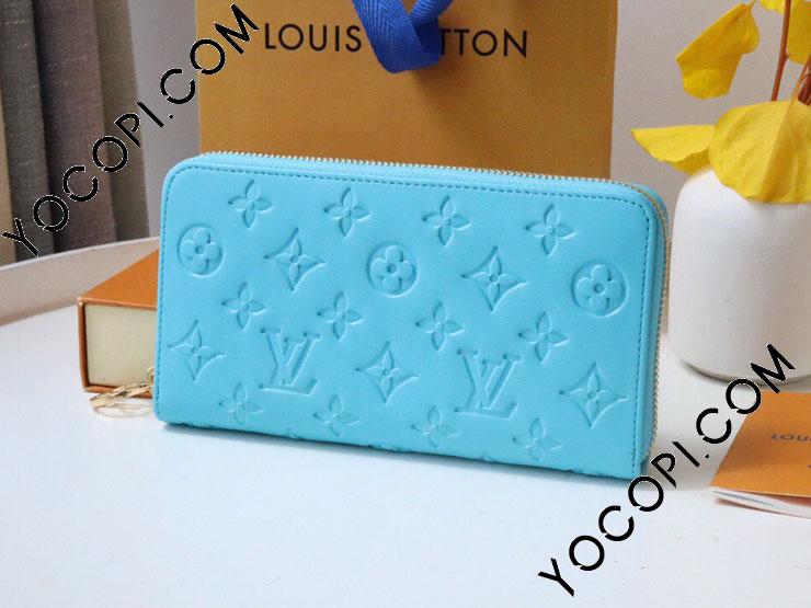 ルイヴィトン ジッピーウオレットM82051日本限定品【美品】 M82051】 LOUIS VUITTON ルイヴィトン モノグラム・アンプラント