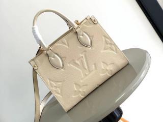 【M46569】 LOUIS VUITTON ルイヴィトン モノグラム・アンプラント バッグ コピー 23新作 ONTHEGO オンザゴー PM レディース トートバッグ