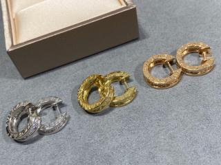 ブルガリ ピアス 偽物 Bvlgari 人気・新作 3色