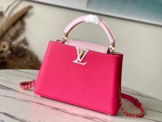 【M21689】 LOUIS VUITTON ルイヴィトン バッグ スーパーコピー 23新作 Capucines カプシーヌ BB レディース ショルダーバッグ