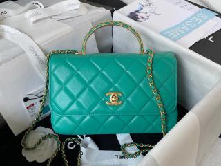 【AS4233-2】 CHANEL シャネル バッグ スーパーコピー 23新作 ミニフラップバッグ カーフスキン レディース ショルダーバッグ AS4232