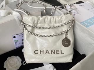 【AS3980-04】 CHANEL 22 シャネル バッグ スーパーコピー 23年新作 ミニ ハンドバッグ シャイニー カーフスキン レディース ショルダーバッグ
