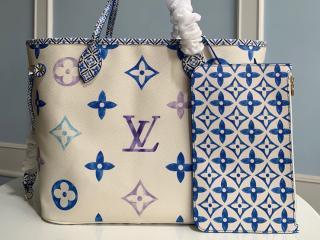 【M22979】 LOUIS VUITTON ルイヴィトン モノグラム・アンプラント バッグ コピー 23新作 NEVERFULL ネヴァーフル MM レディース トートバッグ