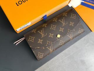 【M61289-new】 LOUIS VUITTON ルイヴィトン モノグラム 長財布 スーパーコピー 23新作 Emilie ポルトフォイユ・エミリー レディース 二つ折り財布