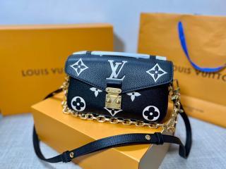 【M46596】 LOUIS VUITTON ルイヴィトン モノグラム・アンプラント バッグ スーパーコピー 23新作 POCHETTE MÉTIS ポシェット・メティス EW レディース ショルダーバッグ