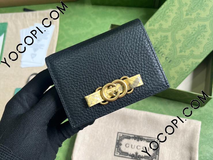 746059-1】 GUCCI グッチ 財布 スーパーコピー 23新款 インター