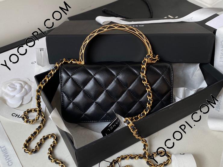 上品☆クロスチェーン【CHANEL】フラップ フォン ケース バッグ AP3385-1】 CHANEL シャネル バッグ スーパーコピー 23秋冬