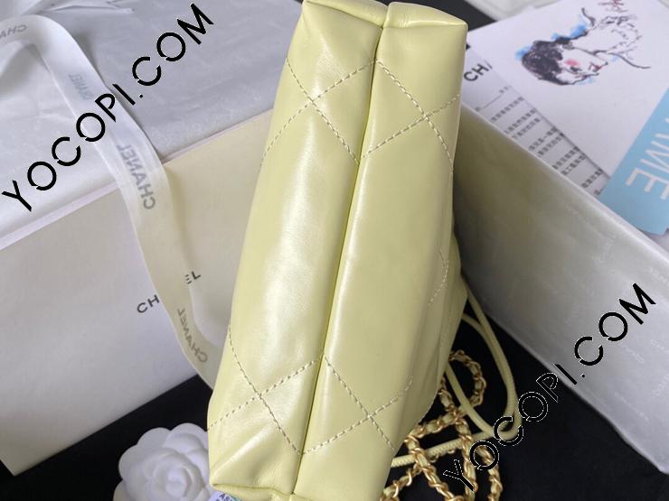 【2WAY可能】シャネル 22 ミニ ハンドバッグ ゴールド シルバー 2WAYで使える♪CHANEL 22 ミニ ハンドバッグ ゴールド シルバー