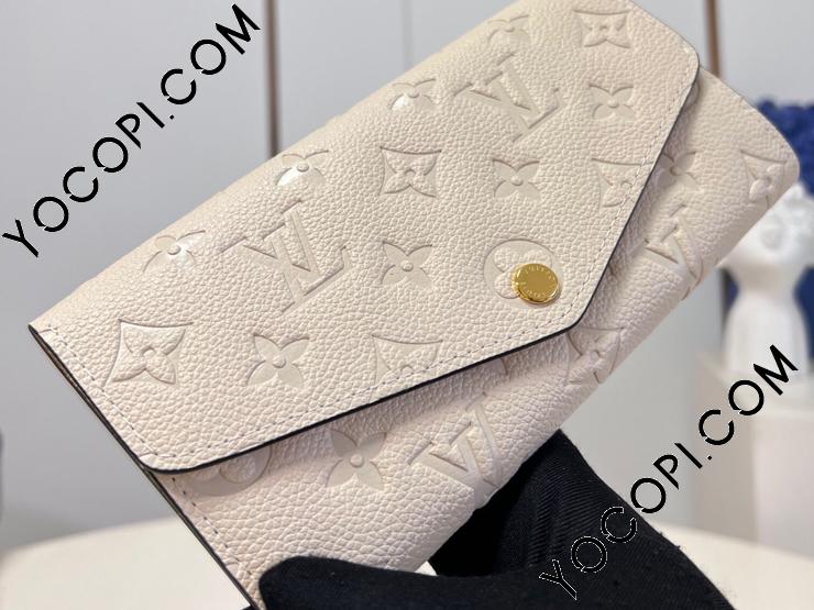 Louis Vuitton Sarah Wallet M82257 Black 