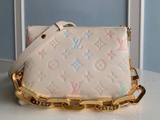 Louis Vuitton BBクッションバッグ Neverfull BB Bandouliere Inside Out Leather Tote | LOUIS