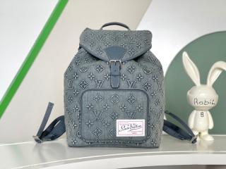 【M22534】 LOUIS VUITTON ルイヴィトン モノグラム・ウォッシュ バッグ スーパーコピー 23新作 MONTSOURIS モンスリ・バックパック メンズ バッグ