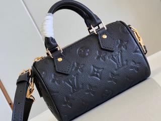 【M82450】 LOUIS VUITTON ルイヴィトン モノグラム・アンプラント バッグ スーパーコピー 23新作 NANO SPEEDY ナノ・スピーディ レディース ショルダーバッグ